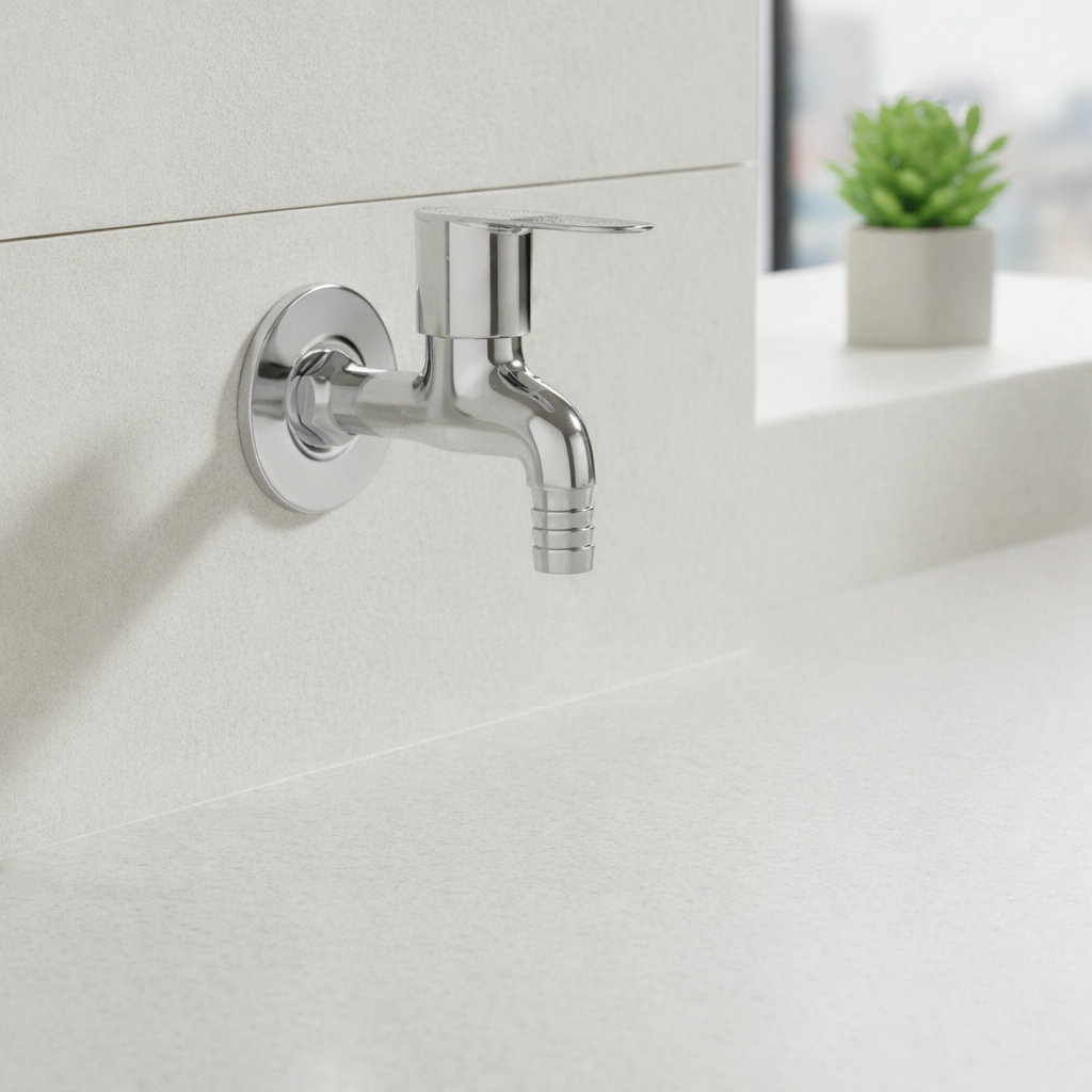 Pearl Bib Tap with Nozzle for Hose