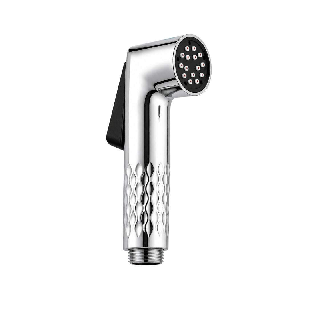 Velue  Cleon Self Cleaning Handheld Health Faucet with 1 Meter SS Hose Pipe and Hook - Velue Complete Bath Fitting Solutions Bannglore India - Gun Only
