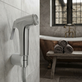 Velue  Continental Handheld Health Faucet with 1 Meter SS Hose Pipe and Hook - Velue Complete Bath Fitting Solutions Bannglore India