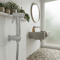 Velue  Orio Handheld Health Faucet with 1 Meter SS Hose Pipe and Hook - Velue Complete Bath Fitting Solutions Bannglore India