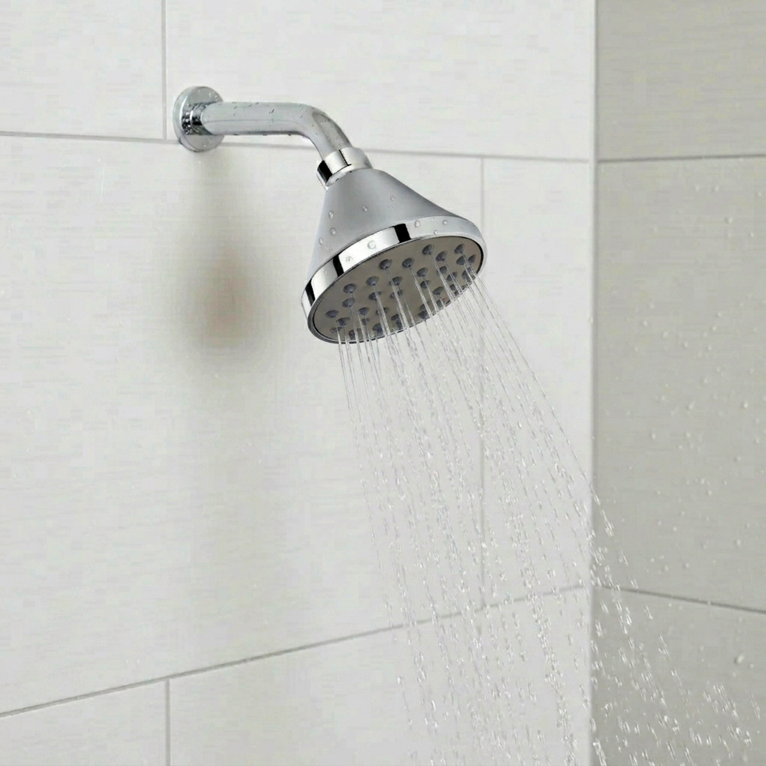 Duster Overhead Shower with 360° Swivel and Stainless Steel Arm