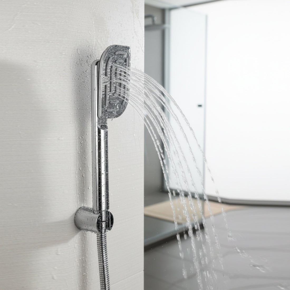 Maze Alive Hand Shower with 1.5 Meter SS Hose Pipe and Hook