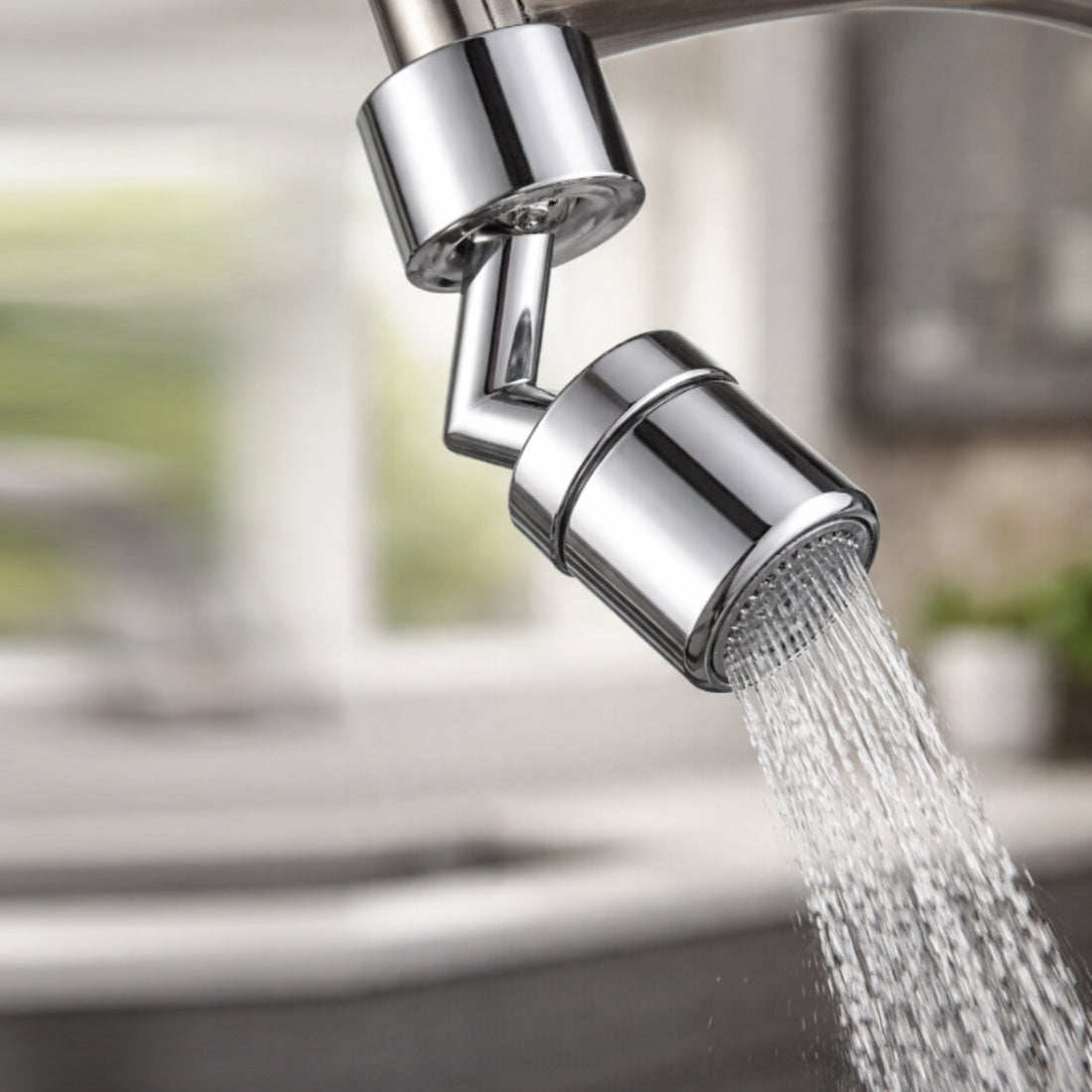 Mini 360° Tap Extender | Flexible Water-Saving Nozzle