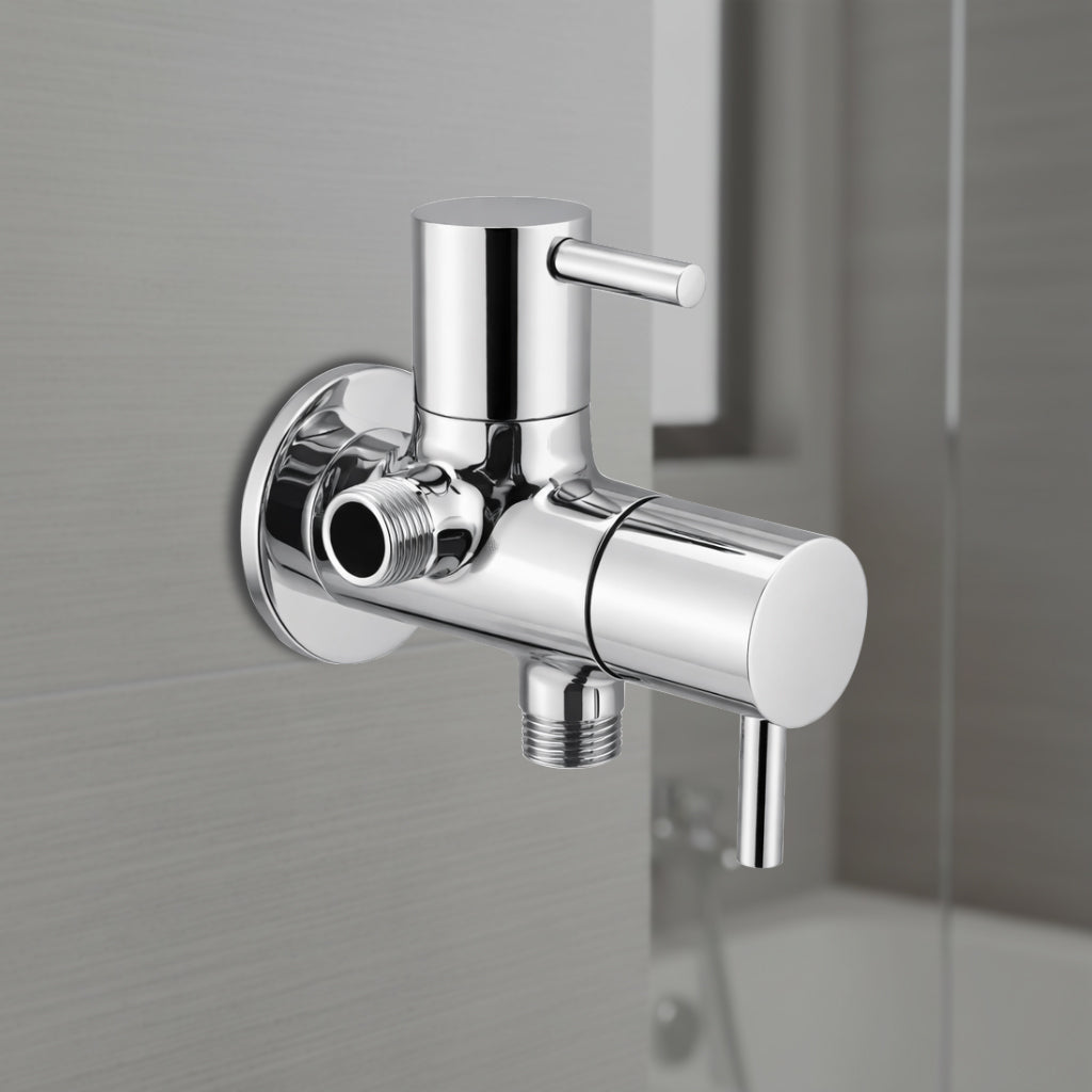 Flora Two Way Angle Valve with Two Handles