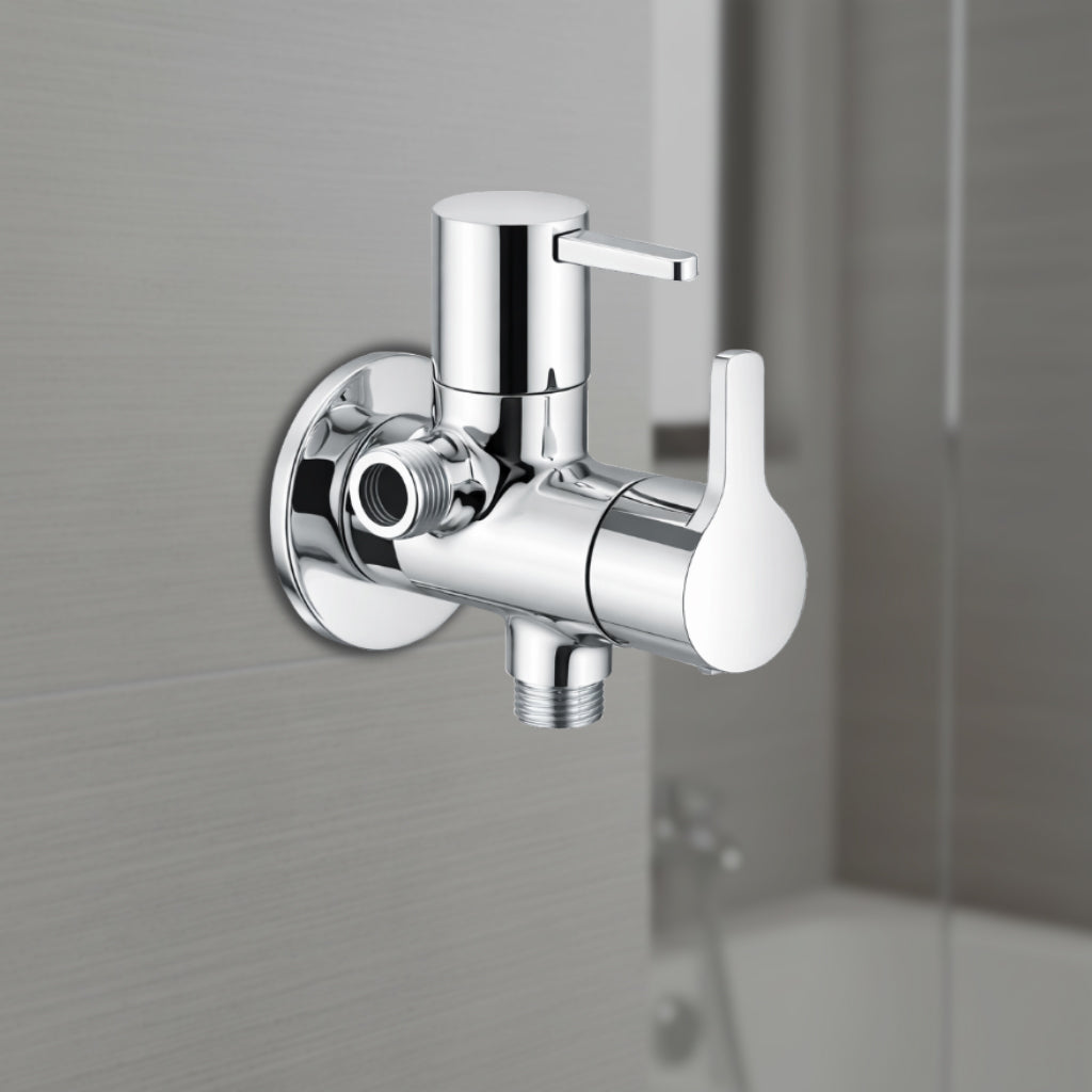 Fusion Two Way Angle Valve with Two Handles