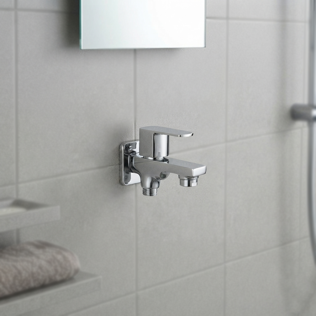 Velue  Nexo Two Way Bib Tap with Single Handles - Velue Complete Bath Fitting Solutions Bannglore India