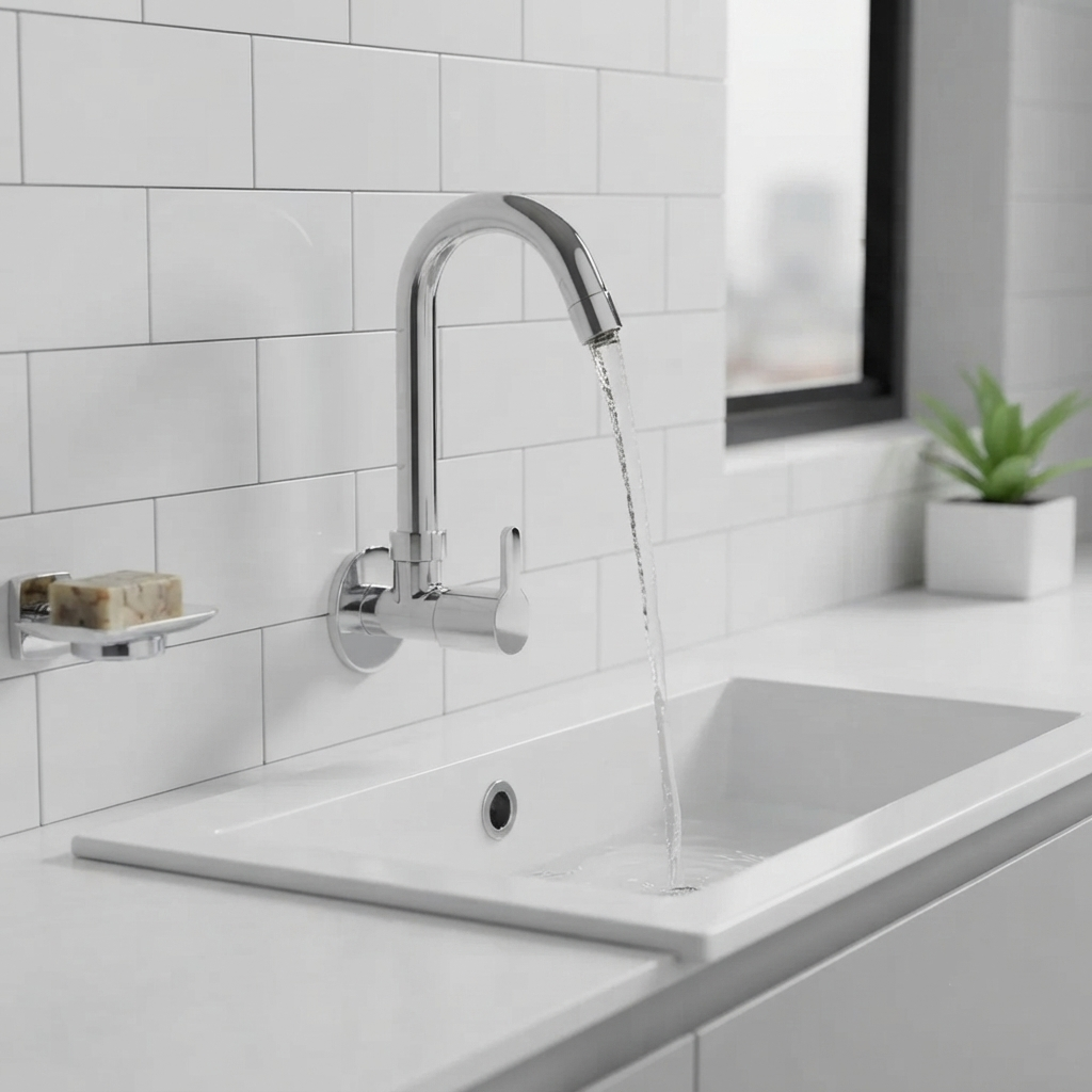 Velue  FluSpoutte Sink Faucet with 360° Swivel - Velue Complete Bath Fitting Solutions Bannglore India