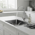 Velue  Flute Center Hole Basin Mixer with Two Handles - Velue Complete Bath Fitting Solutions Bannglore India