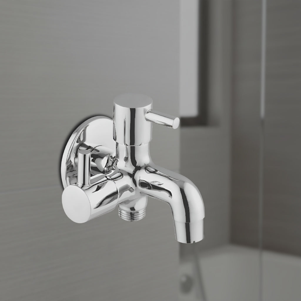 Fine Two Way Bib Tap with Two Handles