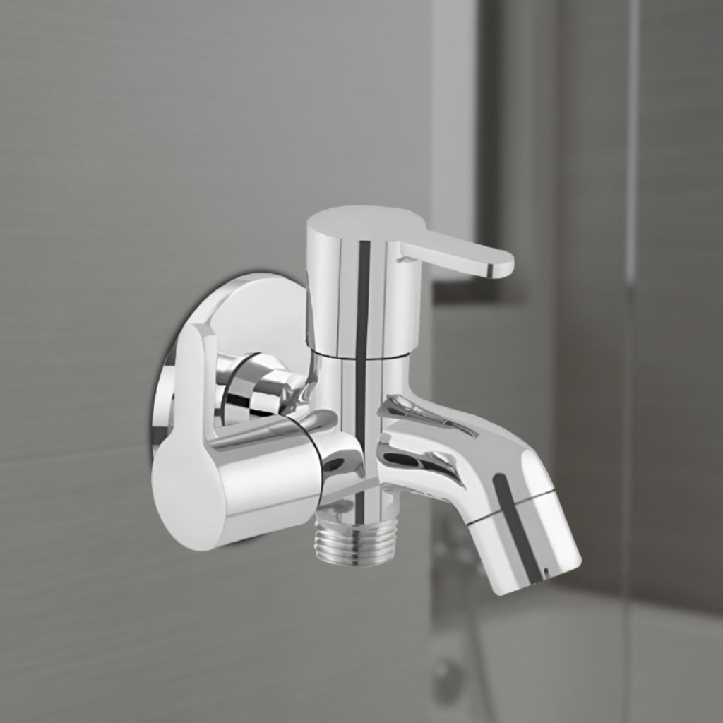 Rio Two Way Bib Tap with Two Handles