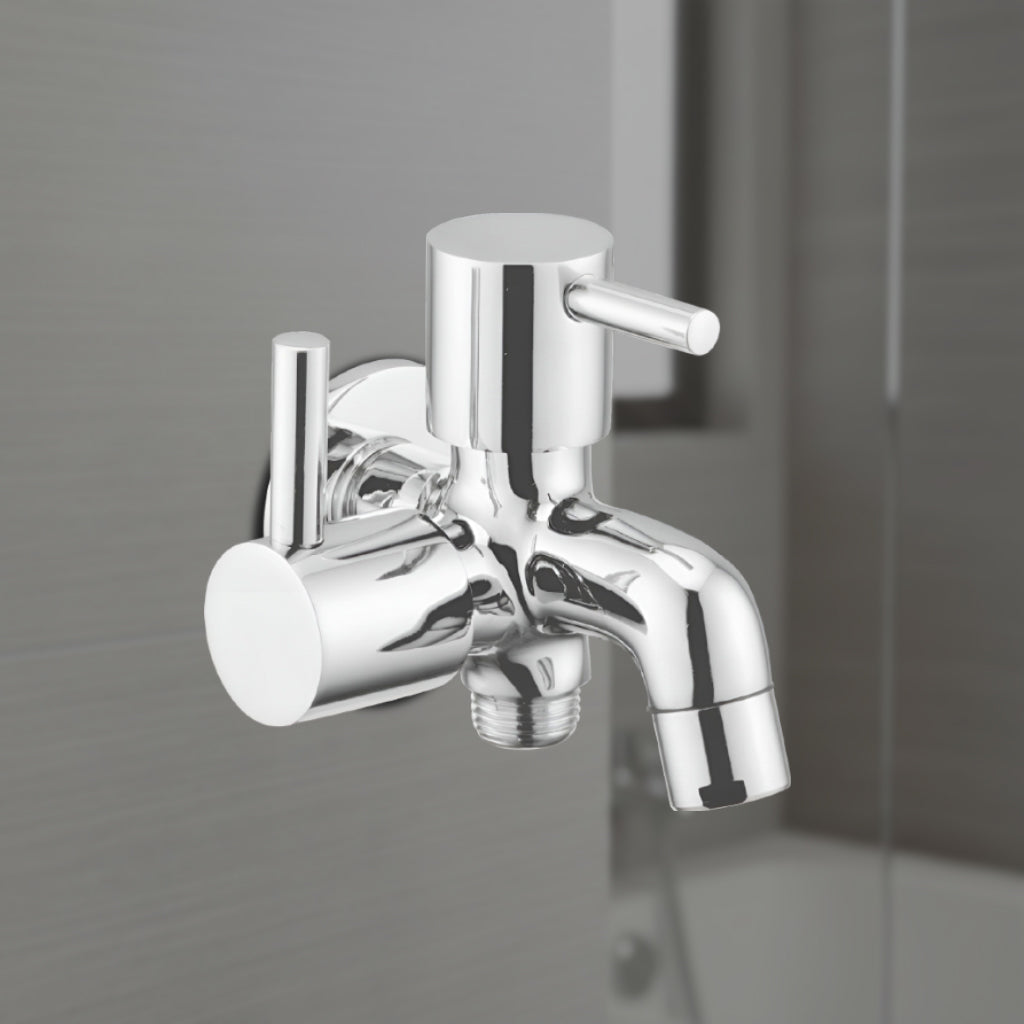 Nano Two Way Bib Tap with Two Handles
