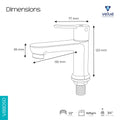 Velue  Alexa Pillar Faucet | Special Edition - Velue Complete Bath Fitting Solutions Bannglore India