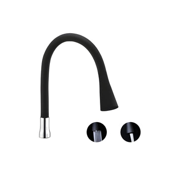 Flexible Spout with Dual Flow Shower Mode