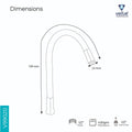 Velue  Flexible Spout with Single Stream Flow - Velue Complete Bath Fitting Solutions Bannglore India