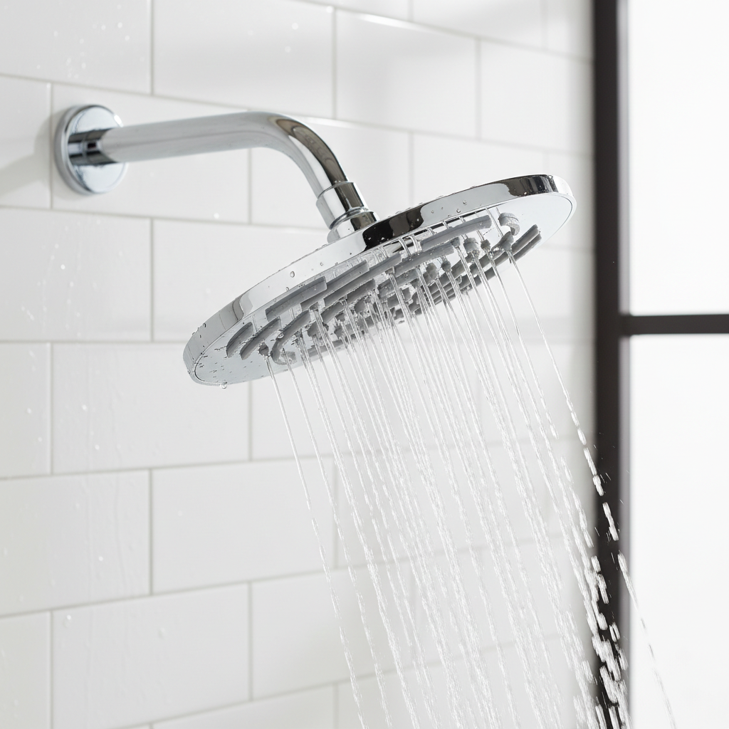 Oval Waterfall Overhead Shower Head | Premium Bathroom Range