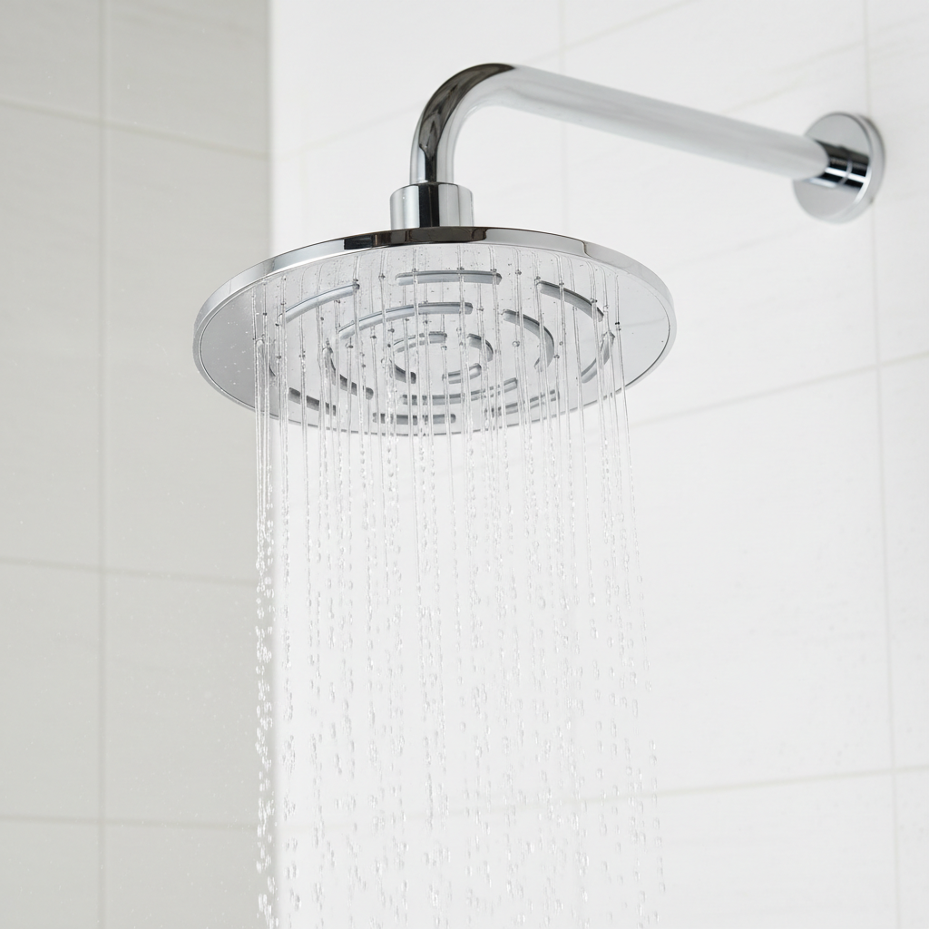 Maze Round Waterfall Overhead Shower Head | Premium Bathroom Range