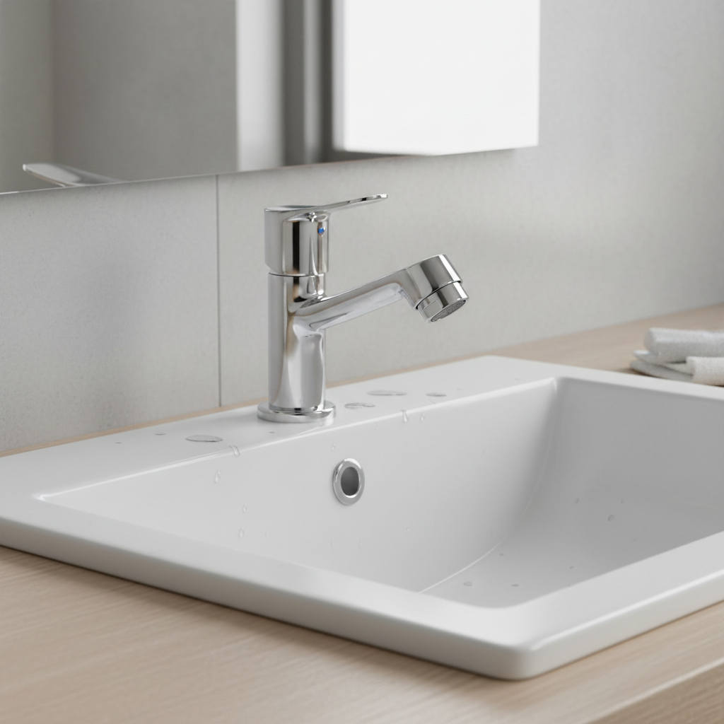 Duck Pillar Faucet with Long Thread | Deck Mounted