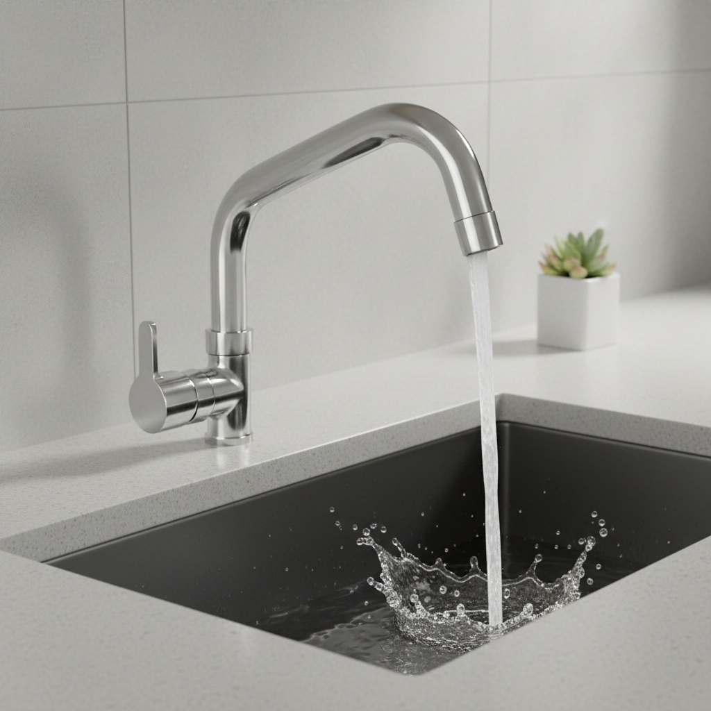 Rio Swan Neck Faucet with 360° Swivel Spout | Swing Model