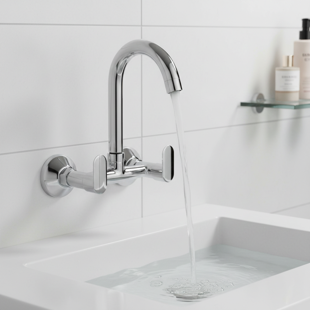 Pearl Sink Mixer Faucet with Swivel Spout