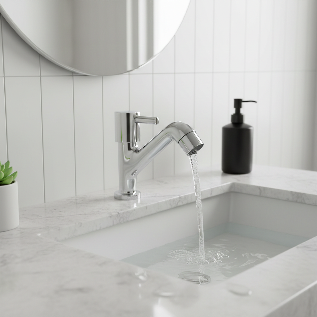 Neo Pillar Tap with High Neck