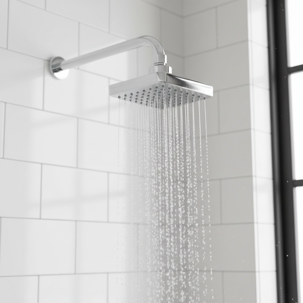 Rejoice Square Waterfall Overhead Shower Head | Premium Bathroom Range