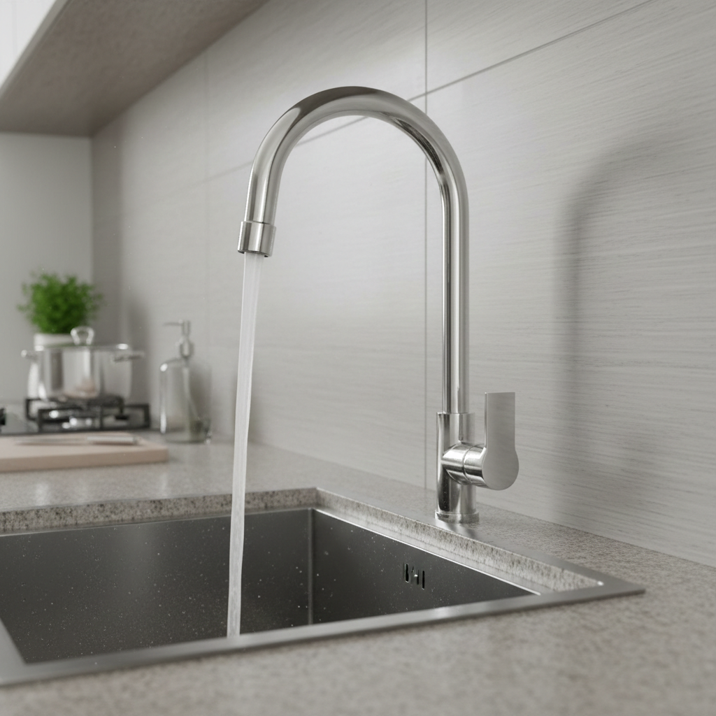 Nexo Swan Neck Faucet with Extra Long Spout