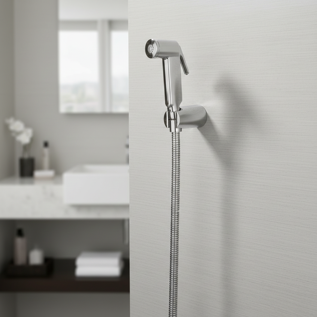 Unique Handheld Health Faucet with 1 Meter SS Hose Pipe and Hook