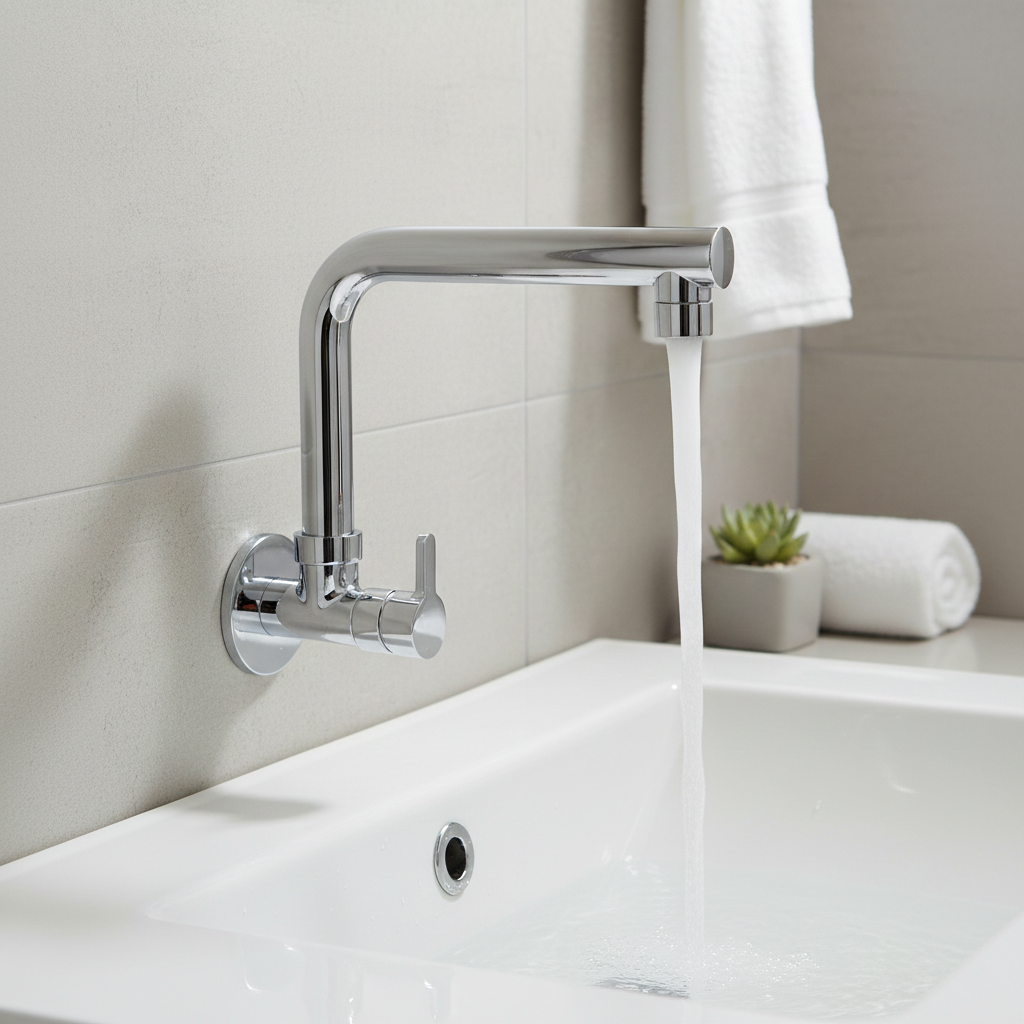 Rio Sink Faucet with 360° Swivel Spout | Curvv Model