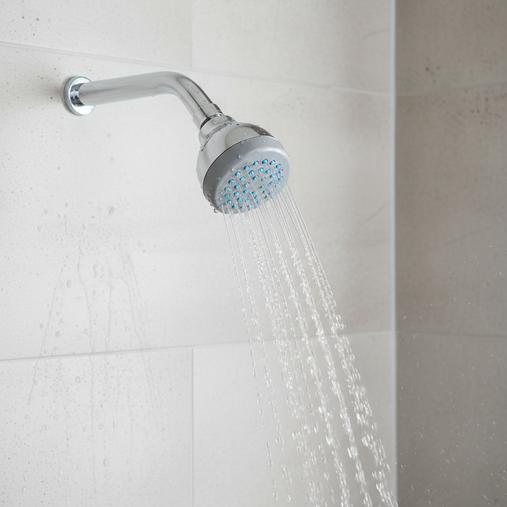 Alto Overhead Shower with 360° Swivel and Stainless Steel Arm