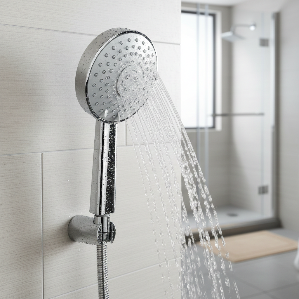 Opal Five Multi Flow Hand Shower with 1.5 Meter SS Hose Pipe and Hook