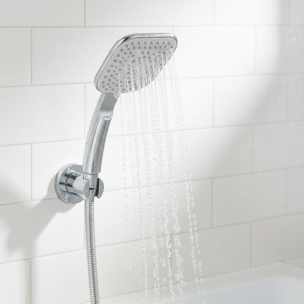 Elegant Hand Shower with 1.5 Meter SS Hose Pipe and Hook