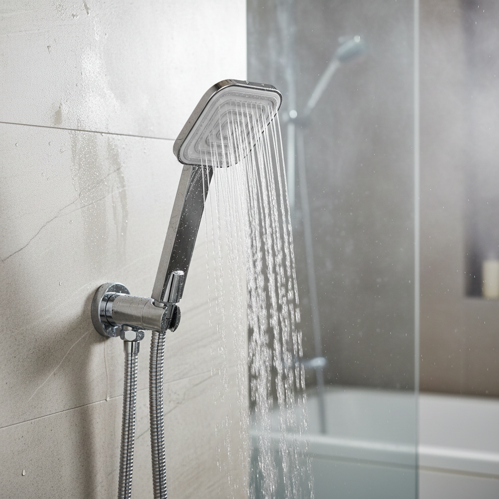 Soft Hand Shower with 1.5 Meter SS Hose Pipe and Hook