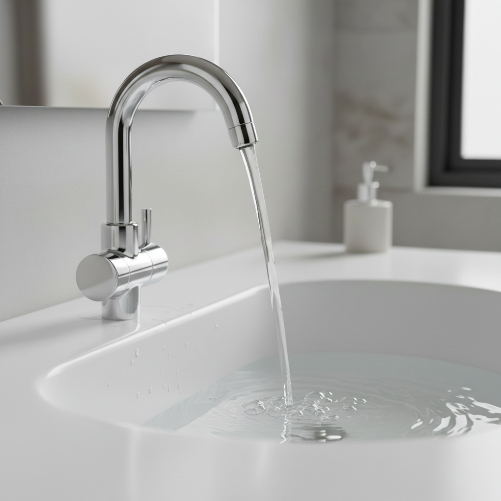 Flora Swan Neck Faucet with 360° Swivel Spout
