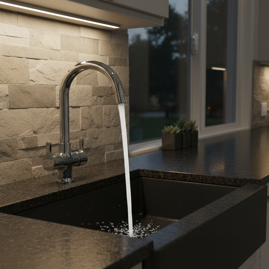 Fusion Center Hole Basin Mixer with Two Handles