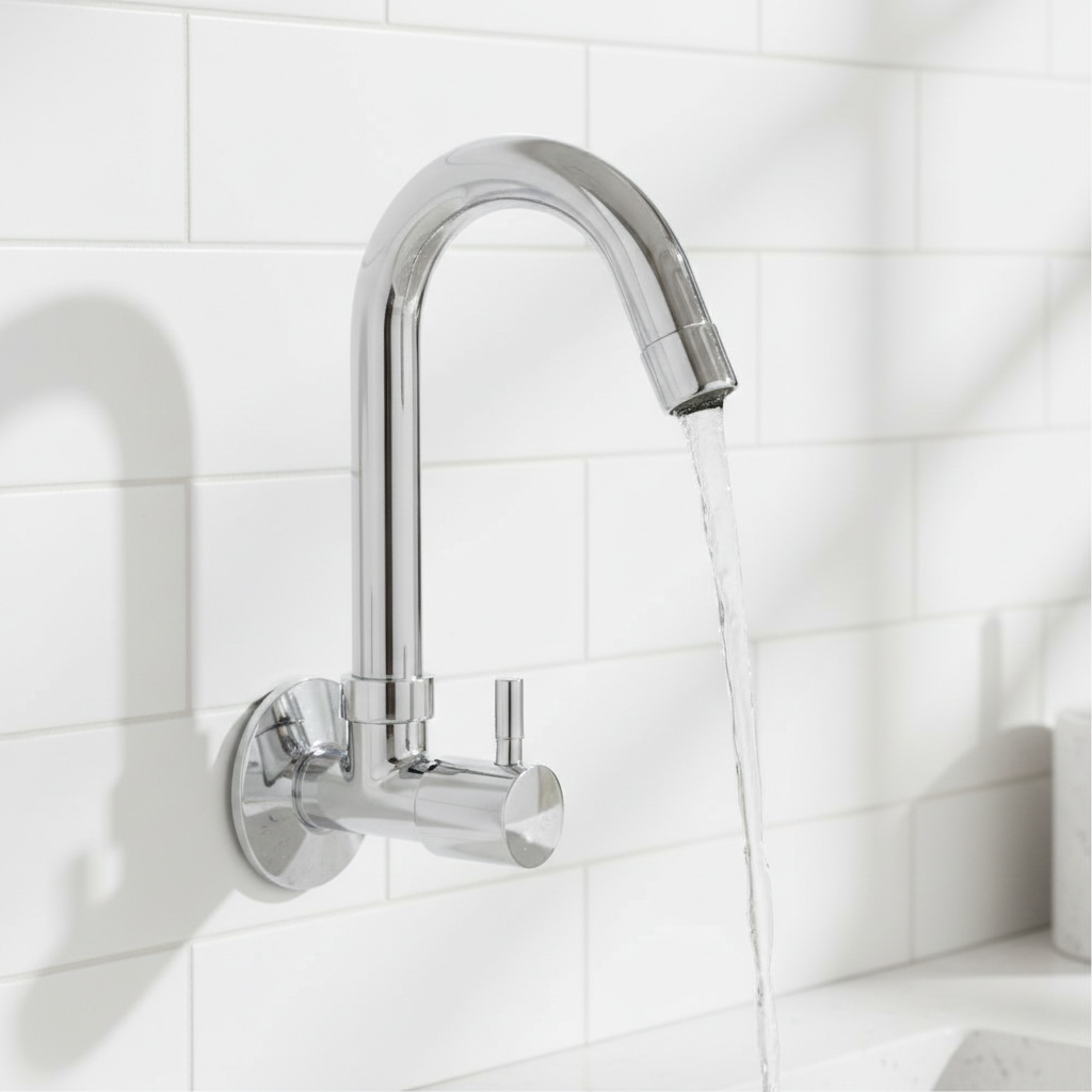 Fine Sink Faucet with 360° Swivel Spout
