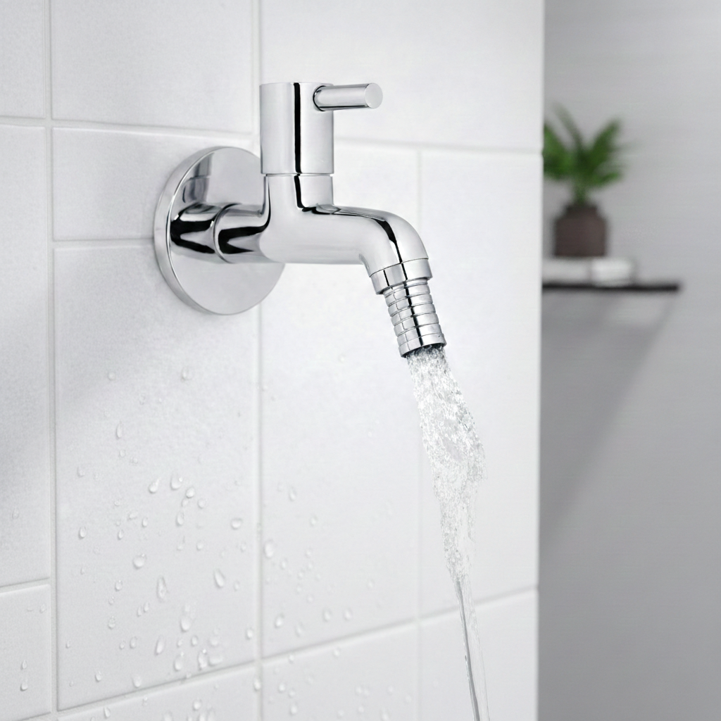 Nano Bib Tap with Nozzle for Hose