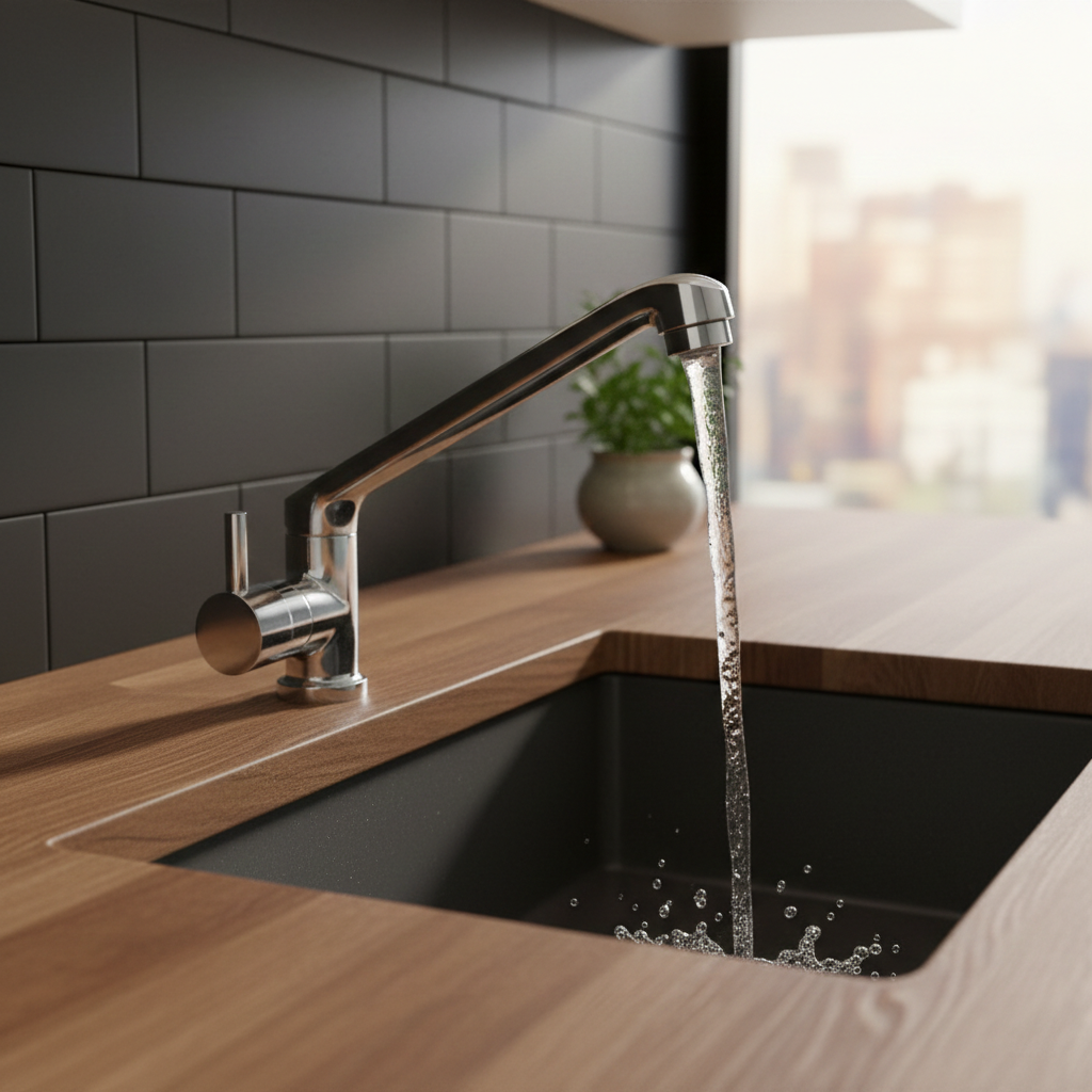 Nano Swan Neck Faucet with 360° Swivel Spout