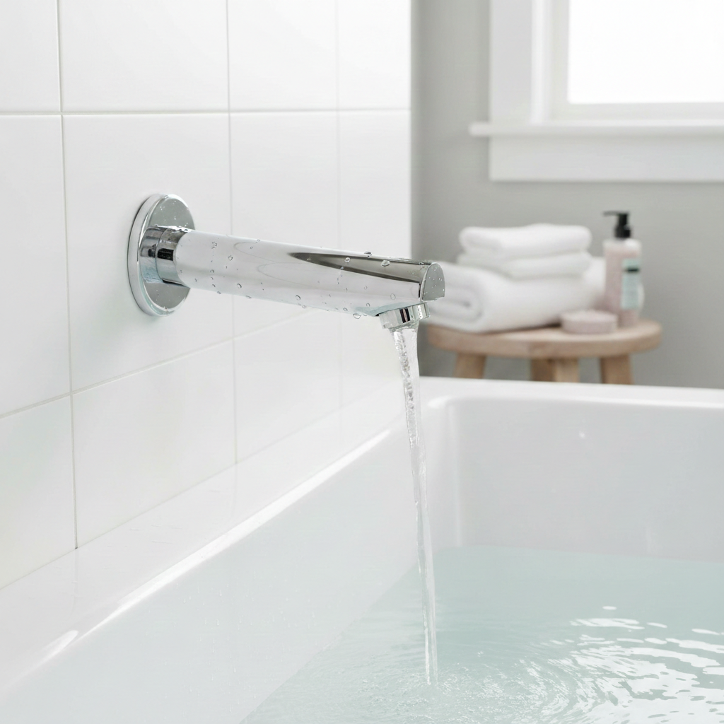 Flora Bathtub Spout Tap | Wall Mount for Bathroom