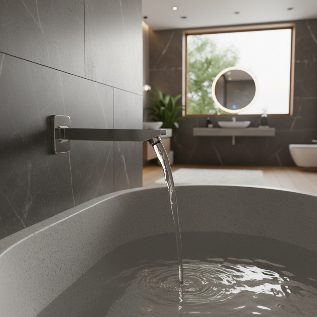 Dixcy Bathtub Spout Tap | Wall Mount for Bathroom