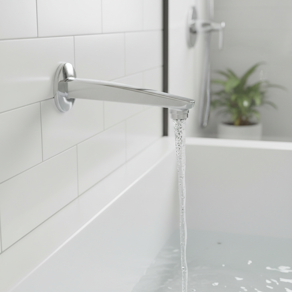 Smart Bathtub Spout Tap | Wall Mount for Bathroom