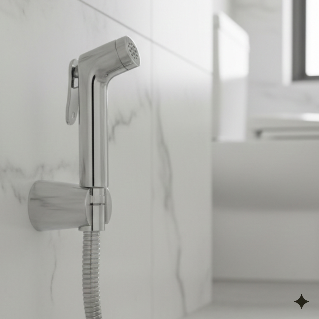Neo Handheld Health Faucet with 1 Meter SS Hose Pipe and Hook