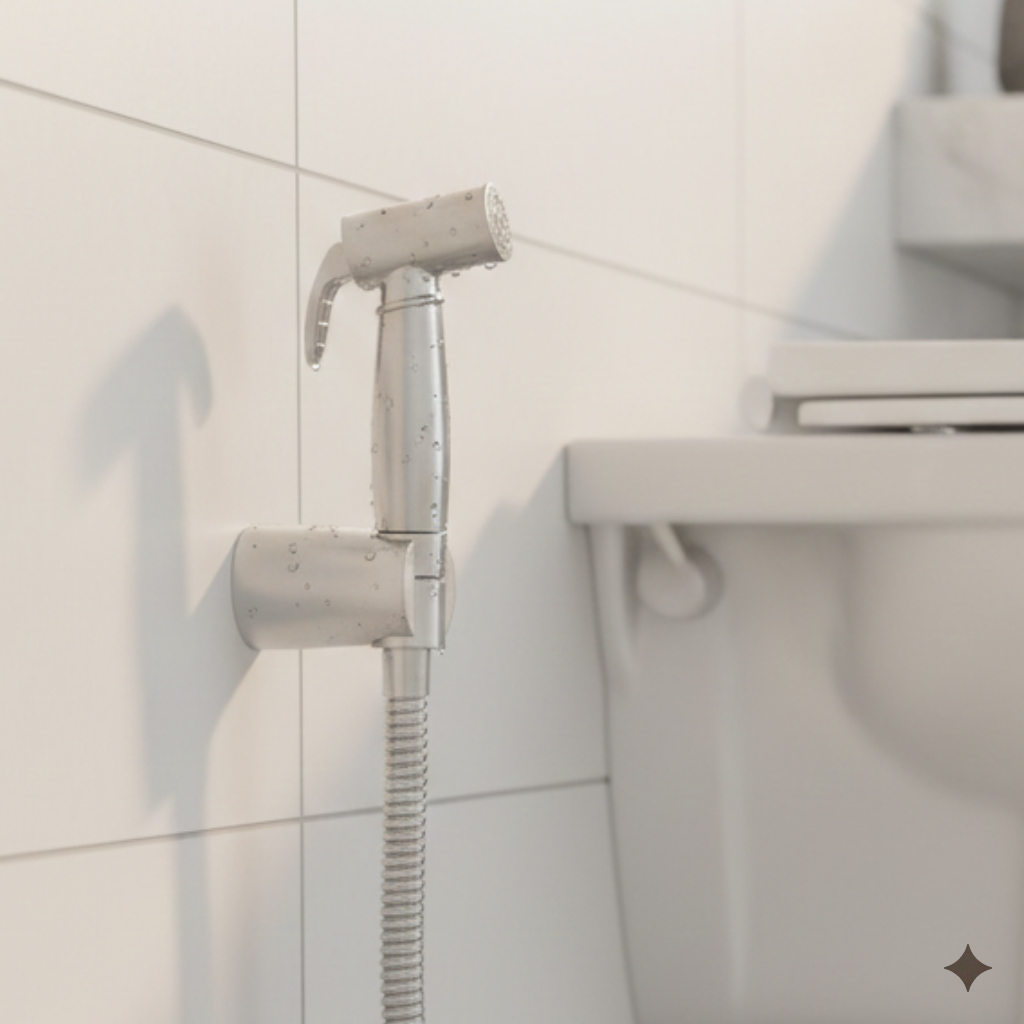 Blues Handheld Health Faucet with 1 Meter SS Hose Pipe and Hook